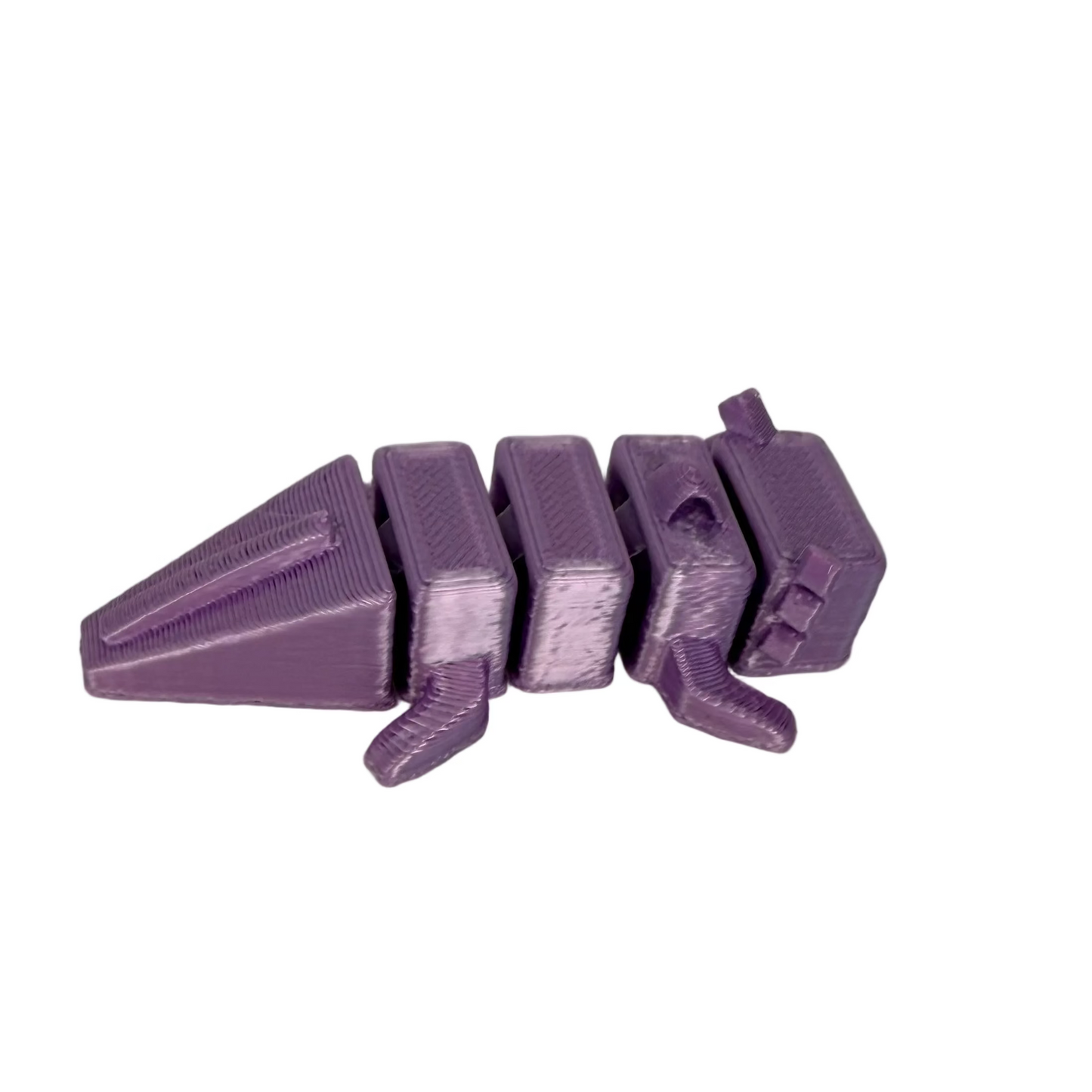 3D Printed Articulated Axolotl Fidget Toy
